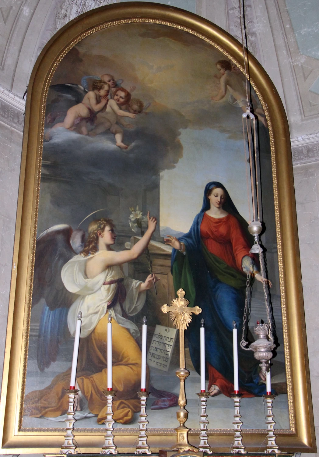 Annunciazione - cappella della Santissima Annunziata, Poggio Imperiale